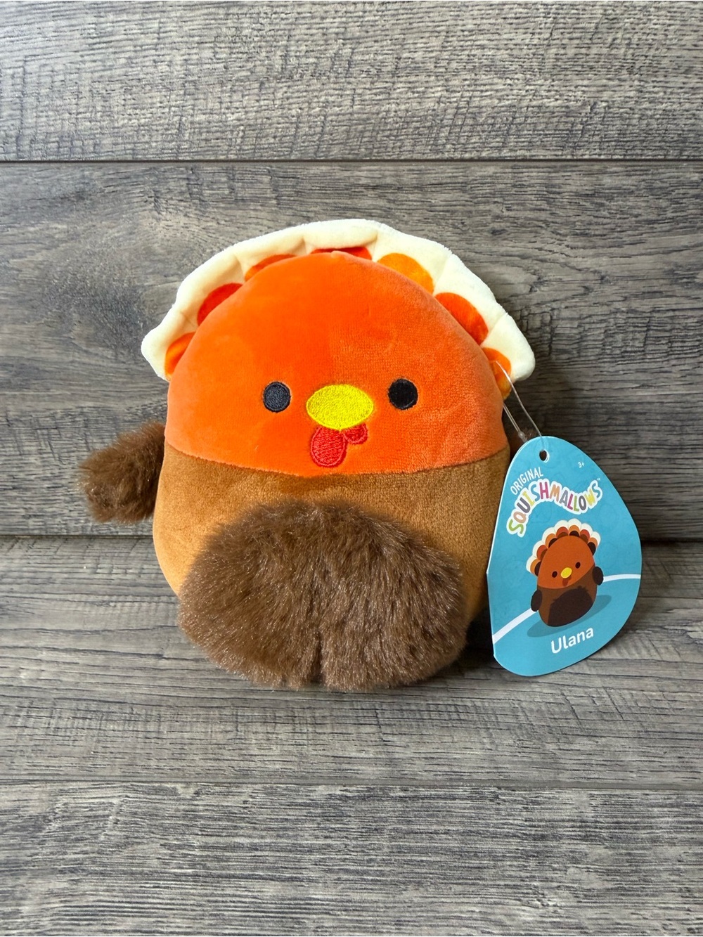 Squishmallows Ulana Turkey Plush NWT Harvest Squad